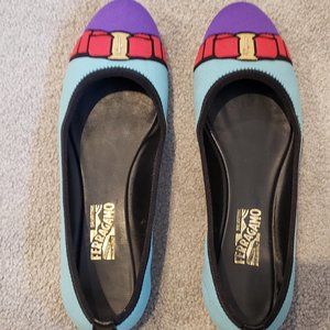 Salvatore Ferragamo slip on flats